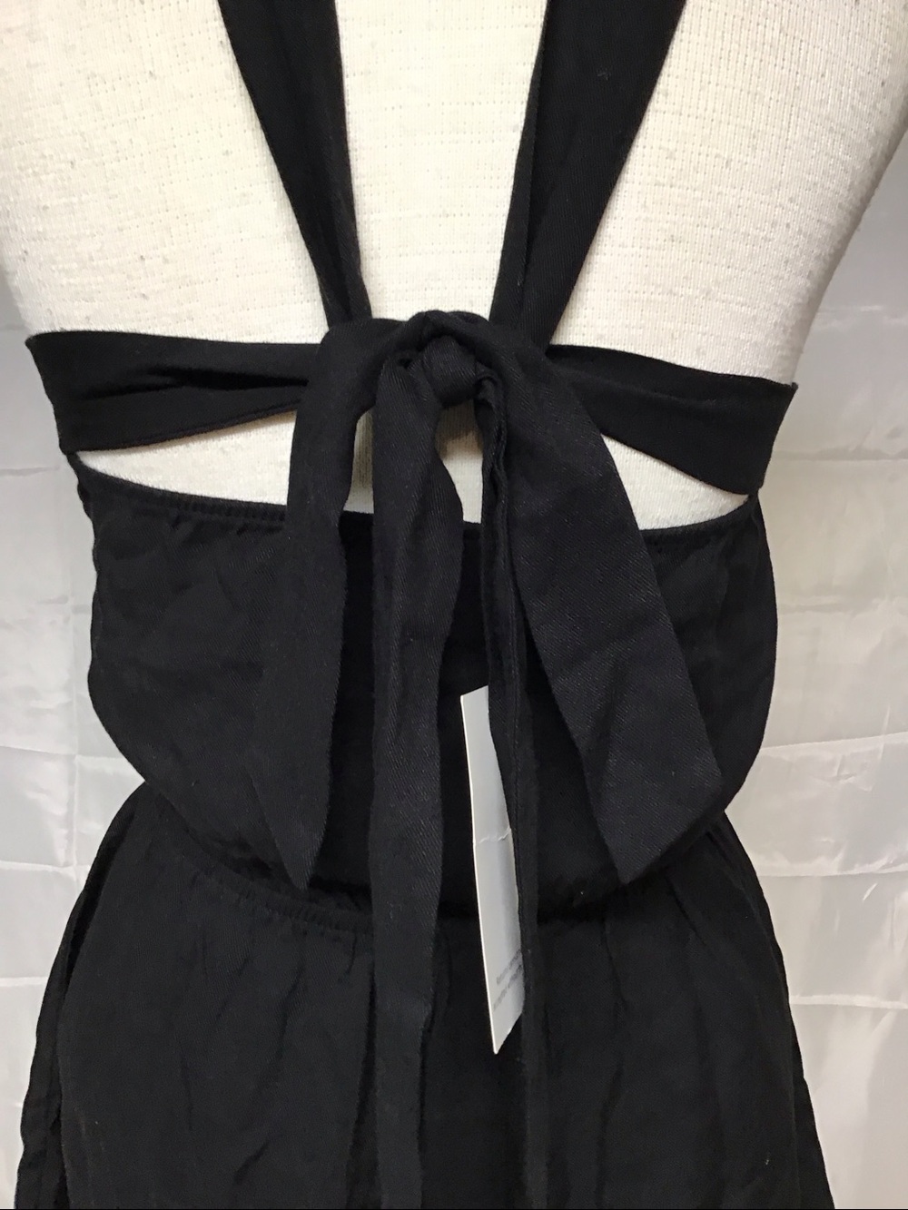 Tobi Black Halter Romper Size Small - Picture 3 of 12